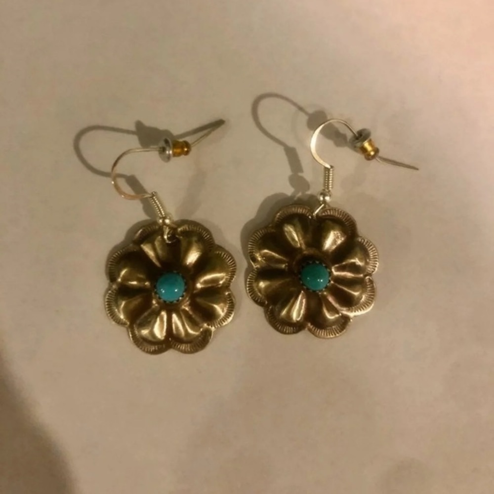 Concho earrings